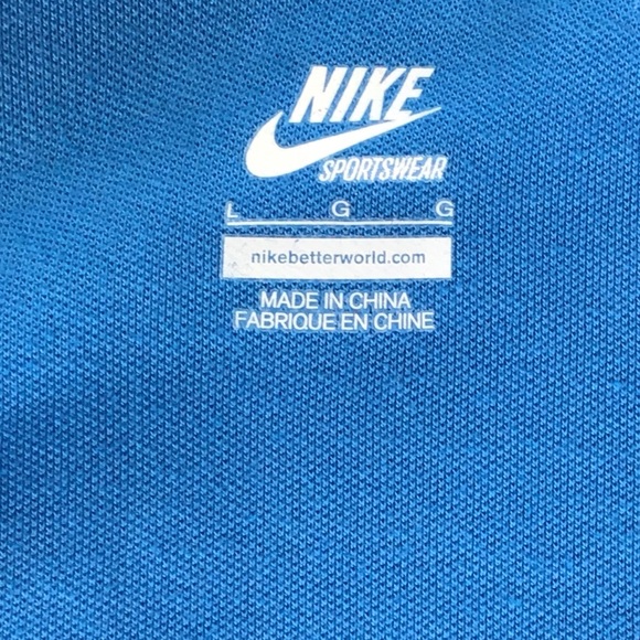 Nike Large Blue Retro ZipUp Jacket Great Condition - Picture 3 of 4